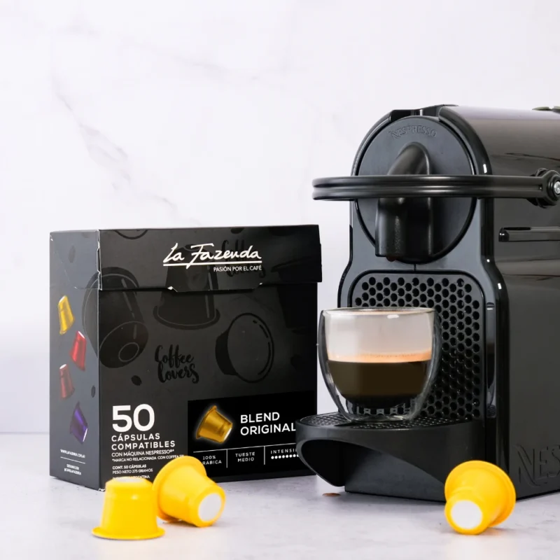 Capsulas cafe nespresso blend original