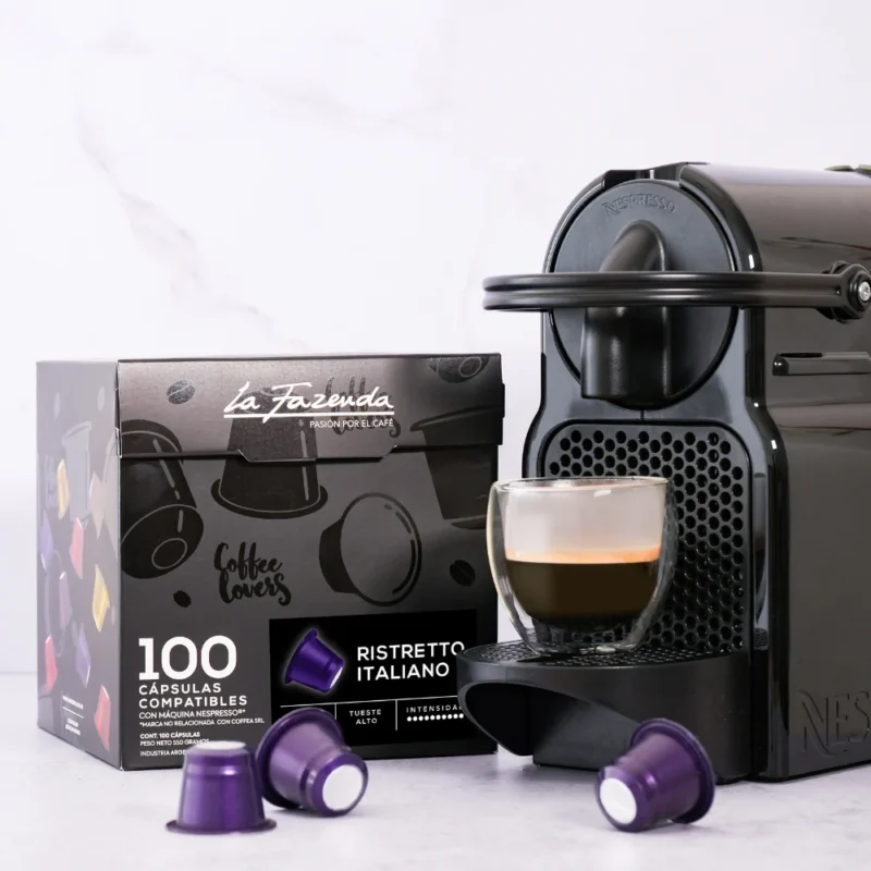 Capsulas cafe nespresso ristretto italiano