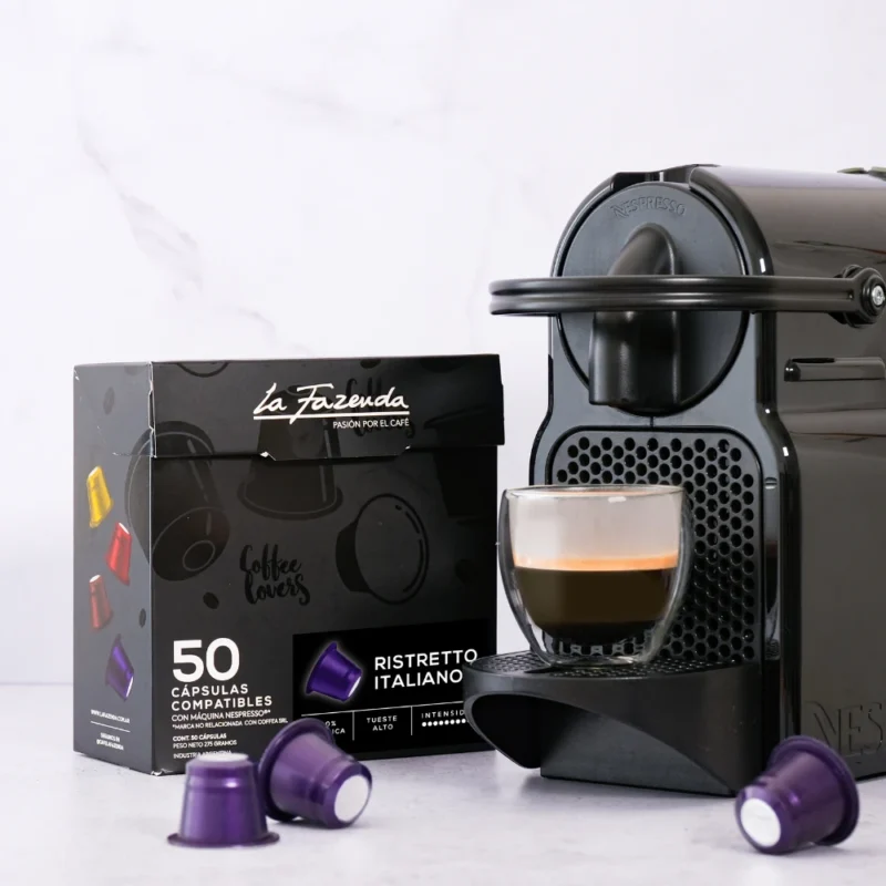 Capsulas cafe nespresso ristretto italiano